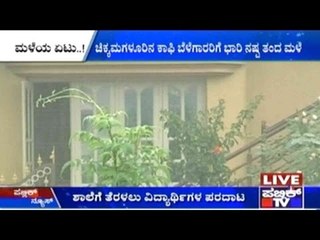 Continuous Rains Ruin Coffee Plantations In Chikmagalur