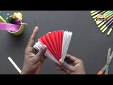 How to make a Chinese Fan - Arts & Crafts in Kannada