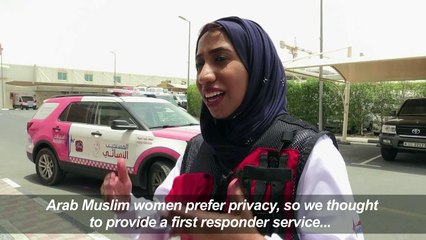 Medics in pink: Dubai launches women-only ambulances