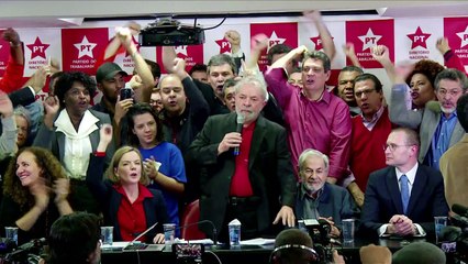 Lula rechaza condena y dice que quiere ser candidato en 2018