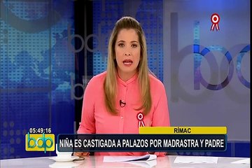Denuncian que niña fue agredida a palazos por madrastra y padre