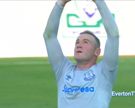 Remember the name! - Rooney scores on Everton return