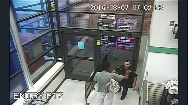 CCTV Shows Shooting Of Jawari Porter After Knife Attack On Cincinnati Police Officer