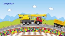 Dulces Niños grúa Corte huevos huevos huevos para Niños Aprender sorpresa dulces camión camiones vídeo