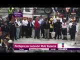 Peritajes en socavón de Cuernavaca | Noticias con Yuriria Sierra