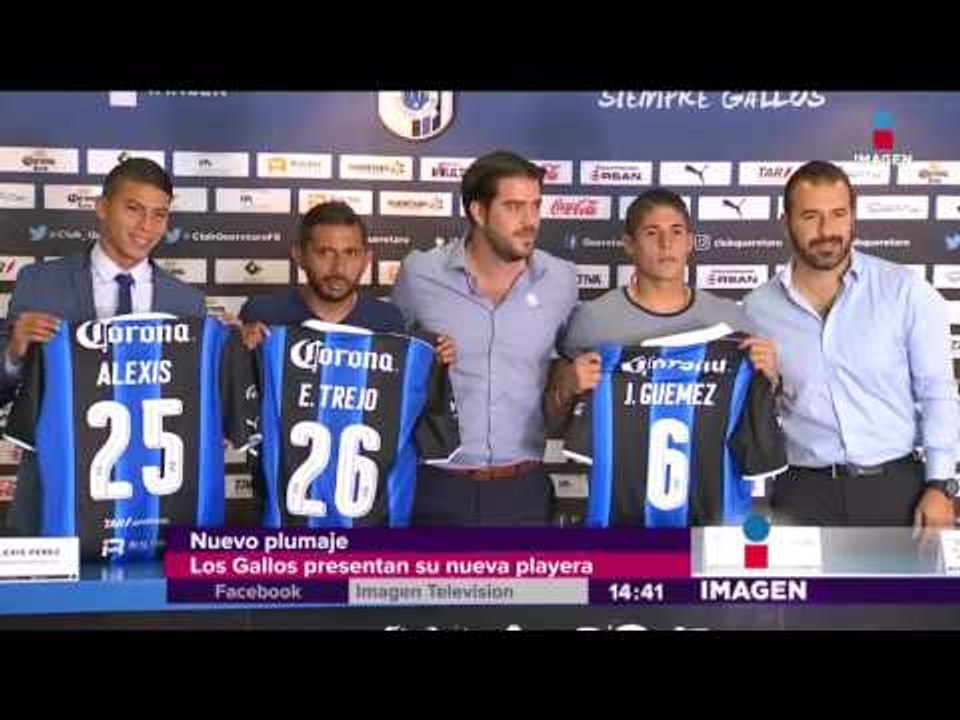 Este es el nuevo uniforme de Gallos del Querétaro | Noticias con Yuriria Sierra