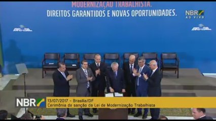 Temer afirma que nueva reforma laboral preserva los derechos de la clase obrera