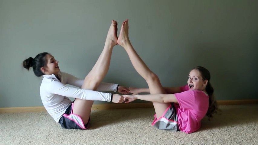 Extreme Yoga Challenge! Partner Yoga Poses