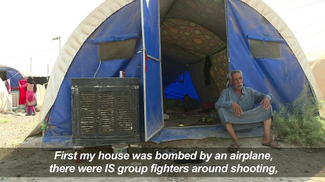 Mosul displaced wait to return after Iraq announces victory