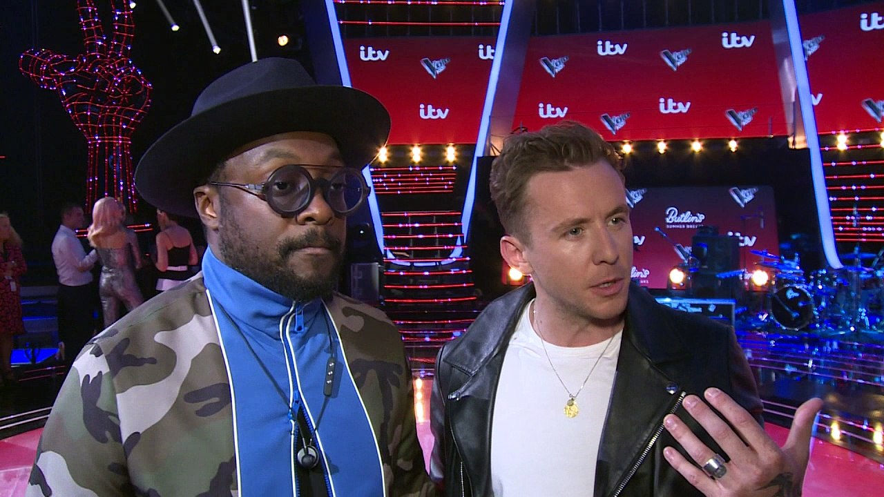 will.i.am and Danny Jones love acting like big kids at work