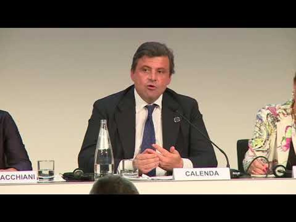 Carlo Calenda al Business Forum di Trieste   #WBSummit, 12 luglio 2017