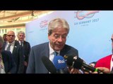 Vertice G20 ad Amburgo, punto stampa del Presidente Gentiloni