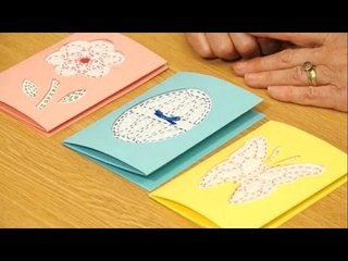 Aperture Sashiko card with The Stitch Witch (taster video)