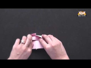 Origami in Kannada - Heart With Stand