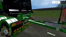 Farming Simulator 2015 #Peterbilt 388, Kenworth T908, Australia trailer [TH]