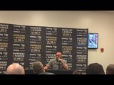 Dana White in ny breaks down mayweather vs mcgregor