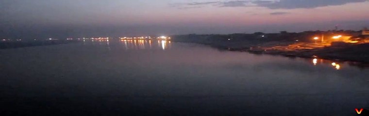 MGS WDM-3A rumbles over River Ganges at Sunset !!