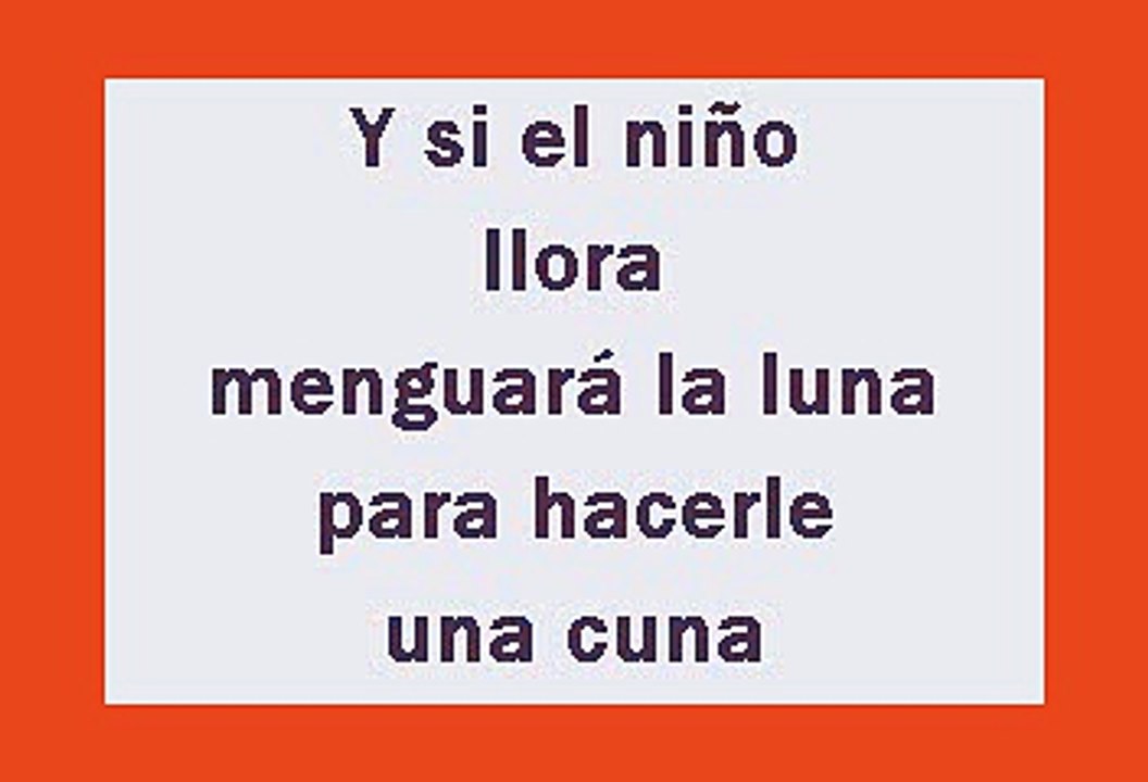 Mecano - Hijo de la luna (Karaoke)