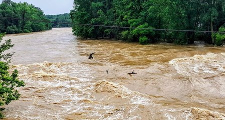 Ohio's Sandusky River Reaches 10 Feet Due to Flooding