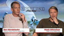 Rogue One: A Star Wars Story Mads Mikkelsen and Ben Mendelsohn on Darth Vader and Jyn Erso