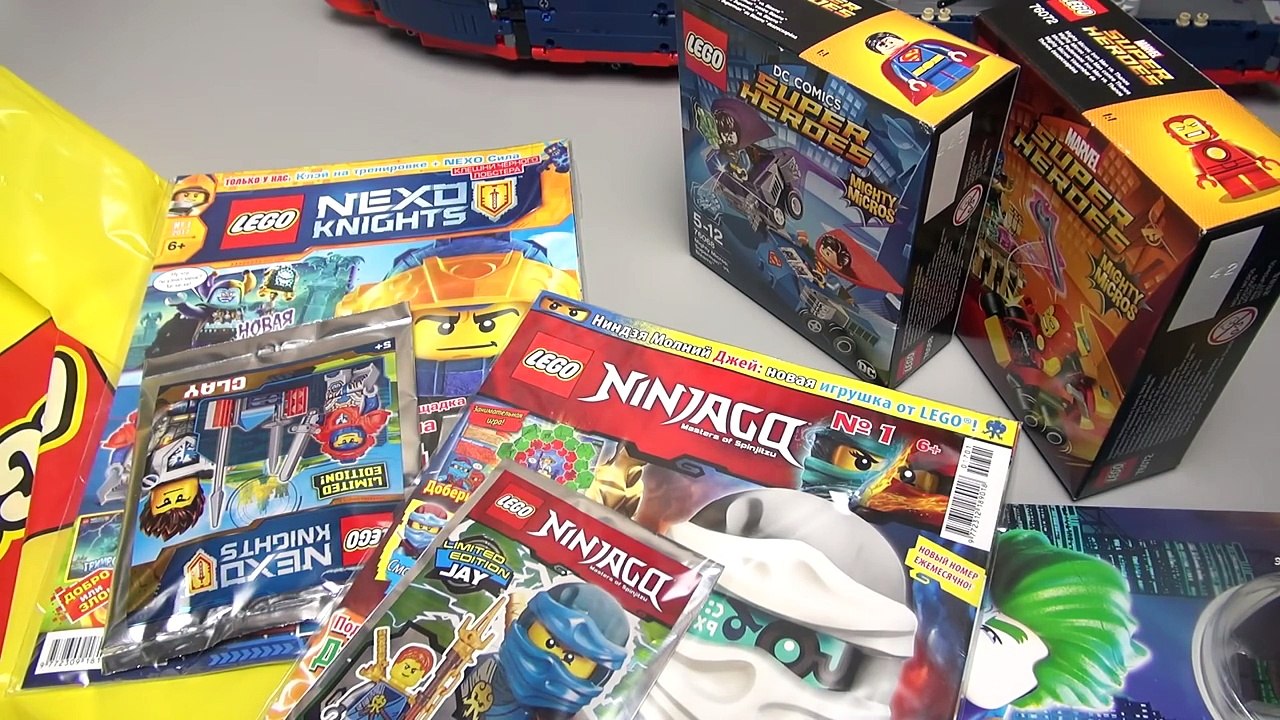 Des bandes dessinées merveille et super nouveau lego 2017 camion betkrylo brickheadz Bane dc Lego fixe