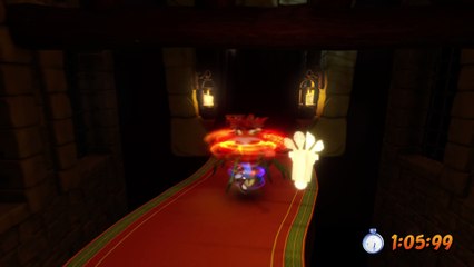 Crash Bandicoot N. Sane Trilogy Night Run Gold