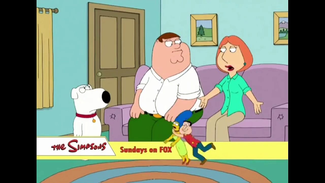 Family Guy - Quagmire erschiesst die Simpsons [HD] Deutsch