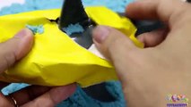 Apprentissage requins les baleines et Mer animaux pour enfants avec jouets et le sable éducatif vidéo pour