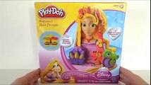 Play-Doh Disney Princess Rapunzel Hair Designs PlaySet Play-Doh Toys Video Unboxing