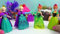 Poupées gelé mini- de de Princesse reine jouets Disney elsa anna arendelle magiclip barbie