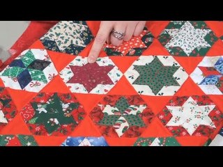 Diamond Engligh Paper Piecing with Nancy Adamek (taster video)