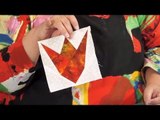 Folded freezer paper technique from Paula Doyle (taster video)
