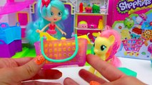 Shoppies Dolls Go Shopping at Small Mart for Season 6 Chef Club Shopkins 12 + 5 Pack