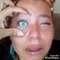 GIRL INSTANTLY REGRETS PUTTING DOLL EYE INTO HER OWN EYE SOCKET (graphic content)