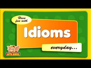 Have fun with idioms everyday