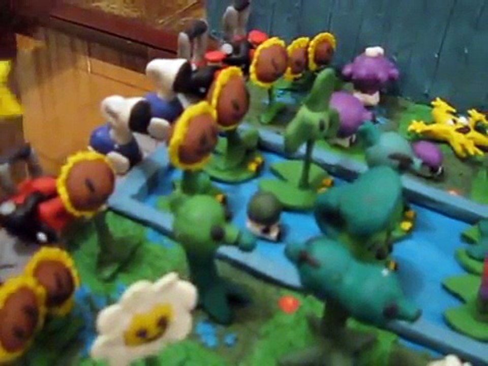 Tutorial Plantas Vs Zombies de Plastilina