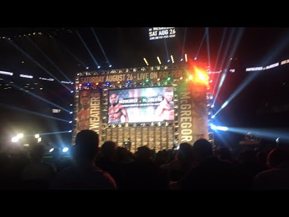 Mayweather vs mcgregor in ny