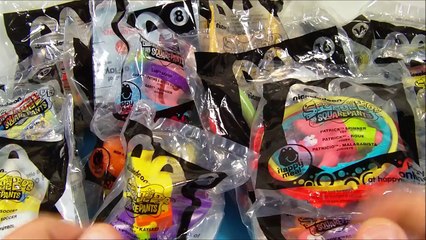 SPONGEBOB SQUAREPANTS KIDS MEAL FAST FOOD TOY REVIEWS