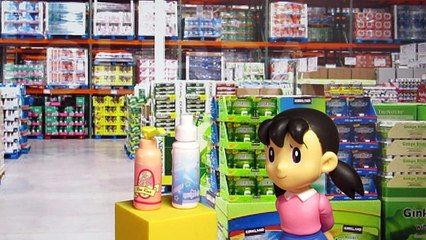 ドラえもんアニメ❤️しずかちゃんのお風呂に隠れていたのは青鬼！ひみつ道具 おもちゃ animation Doraemon