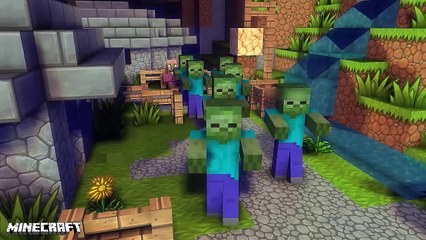 การ์ตูน มายคราฟ Minecraft ตอน ชีวิตของสตีฟ