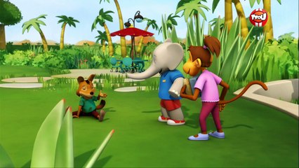Au bain - Babar, les aventures de Badou