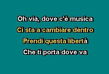 Eros Ramazotti - Dove ce música (Karaoke)