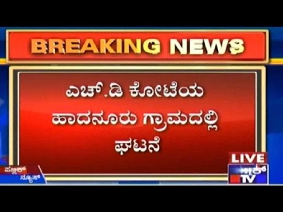 Mysuru: Cattle Herder Dragged Away By Tiger In Hadanuru