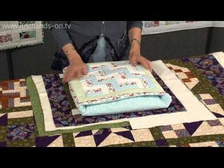 How to make a secret pillow or quillow with Valerie Nesbitt (taster video)