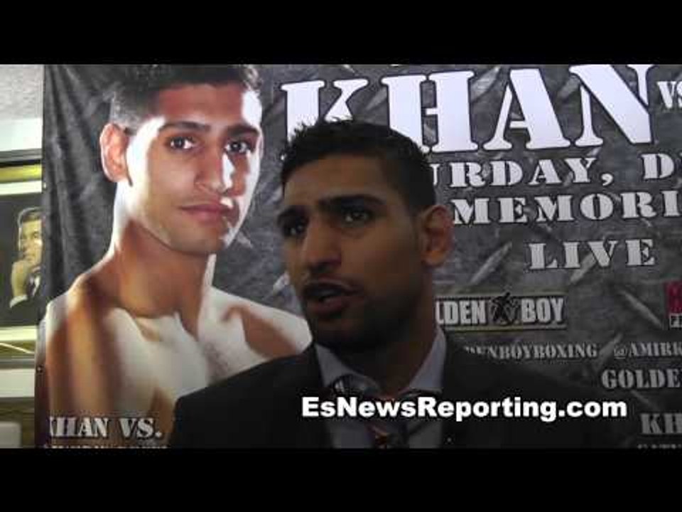Amir Khan Talks About His Training Camp