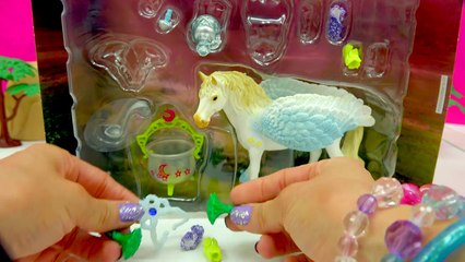 Schleich Rainbow Unicorn Family Haul Unboxing Video of Bayala Fantasy Horses