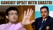 Sourav Ganguly upset with Shastri’s demand over bowling coach | Oneindia News