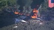 Kecelakaan pesawat militer Amerika; kemungkinan pesawat meledak sebelum jatuh ke tanah - Tomonews