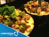 Tostadas de Camarón con Pulpo