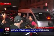Ollanta Humala y Nadine Heredia ingresaron a carceleta de Palacio de Justicia